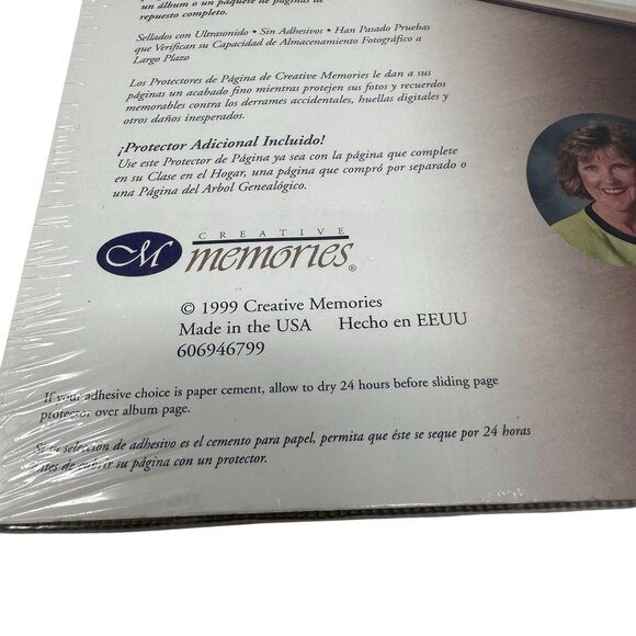 12 X 12 Creative Memories Page Protectors 15 Sheets & Bonus Protector 1999 - Picture 3 of 4